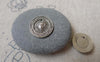 Accessories - 20 Pcs Of Antique Silver God Of Sun Face Charms Pendants 14.5mm A7035