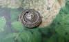 Accessories - 20 Pcs Of Antique Silver God Of Sun Face Charms Pendants 14.5mm A7035