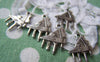 Accessories - 20 Pcs Of Antique Silver Grand Piano Charms 15x17mm A1672