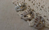 Accessories - 20 Pcs Of Antique Silver Halloween Chief Mask Charms 15x21mm A7460