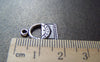 Accessories - 20 Pcs Of Antique Silver Handbag Charms Pendants 10x18mm A847