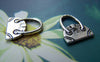 Accessories - 20 Pcs Of Antique Silver Handbag Charms Pendants 14x16mm A882