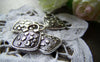 Accessories - 20 Pcs Of Antique Silver Handbag Charms Pendants 15x20mm A865