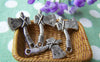 Accessories - 20 Pcs Of Antique Silver Hatchet Axe Charms 13x22mm A863