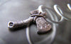 Accessories - 20 Pcs Of Antique Silver Hatchet Axe Charms 13x22mm A863