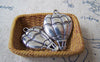 Accessories - 20 Pcs Of Antique Silver Hot Air Balloon Charms 17x25mm A3488