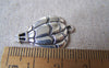 Accessories - 20 Pcs Of Antique Silver Hot Air Balloon Charms 17x25mm A3488