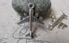 Accessories - 20 Pcs Of Antique Silver Jet Plane Charms 22x28mm A6873