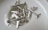 Accessories - 20 Pcs Of Antique Silver Jet Plane Charms 22x28mm A6873