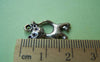 Accessories - 20 Pcs Of Antique Silver Kitten Cat Charms 15x22mm A1146