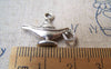 Accessories - 20 Pcs Of Antique Silver Lamp Of Aladdin Charms 18x22mm A2972