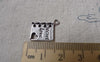 Accessories - 20 Pcs Of Antique Silver Love Book Charms 13x15mm A7177