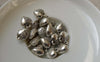 Accessories - 20 Pcs Of Antique Silver Lovely 3D Heart Charms 10mm A6304