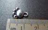 Accessories - 20 Pcs Of Antique Silver Lovely Bear Paw Charms 13x14mm A3666