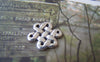 Accessories - 20 Pcs Of Antique Silver Lovely Chinese Knot Charms 14x17mm A3840