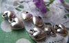 Accessories - 20 Pcs Of Antique Silver Lovely Heart Charms 9mm A914
