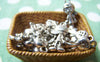 Accessories - 20 Pcs Of Antique Silver Lovely Little Boy Charms 18mm A1531