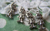 Accessories - 20 Pcs Of Antique Silver Lovely Little Boy Charms 18mm A1531