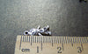 Accessories - 20 Pcs Of Antique Silver Lovely Little Star Boy Charms 9x15mm A1548