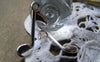 Accessories - 20 Pcs Of Antique Silver Lovely Music Note Charms 7x24mm A1668
