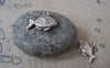 Accessories - 20 Pcs Of Antique Silver Lovely Salmon Fish Charms 10x18mm A4625