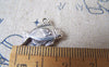 Accessories - 20 Pcs Of Antique Silver Lovely Salmon Fish Charms 10x18mm A4625