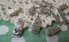 Accessories - 20 Pcs Of Antique Silver Matryoshka Russian Doll Charms 8x17mm A1544