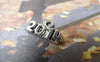 Accessories - 20 Pcs Of Antique Silver Number 2014 Charms 8x15mm A6734
