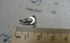 Accessories - 20 Pcs Of Antique Silver Nun Maria Three Loops Connectors Charms 12x16mm A6033