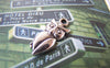 Accessories - 20 Pcs Of Antique Silver Pewter Metal Owl Charms A5336