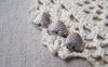 Accessories - 20 Pcs Of Antique Silver Rondelle Fish Heart Beads 10mm A5734