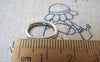Accessories - 20 Pcs Of Antique Silver Smooth Oval Ring Connector 9x13mm A2276