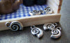 Accessories - 20 Pcs Of Antique Silver Spiral Snail Charms 7x12mm A4161