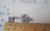 Accessories - 20 Pcs Of Antique Silver Tibetan Silver Filigree Key Charms 11x25mm A4677
