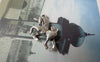 Accessories - 20 Pcs Of Antique Silver Unicorn Charms Pendants 17x24mm A7176