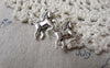 Accessories - 20 Pcs Of Antique Silver Unicorn Charms Pendants 17x24mm A7176