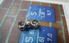 Accessories - 20 Pcs Of Antique Silver Vajra/Dorje Cross Buddhism Beads Charms 16mm A5601