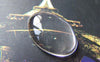 Accessories - 20 Pcs Of Crystal Glass Dome Oval Cabochon Cameo 18x25mm A2119
