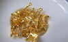 Accessories - 20 Pcs Of Gold Tone 3D Eiffel Tower Charms 8x23mm A3471