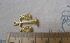 Accessories - 20 Pcs Of Gold Tone Balance Scale Charms 17x22mm A7283