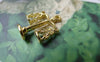 Accessories - 20 Pcs Of Gold Tone Balance Scale Charms 17x22mm A7283
