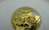 Accessories - 20 Pcs Of Gold Tone Bow Tie Knot Connector 8x20mm A5955