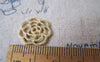 Accessories - 20 Pcs Of Gold Tone Filigree Flower Connector Charms 15mm A4524