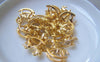 Accessories - 20 Pcs Of Gold Tone Rocking Horse Charms 15x15mm A4824