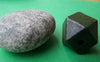 Accessories - 20 Pcs Of Green Color Geometric Figure Solid Faceted Wood Beads Findings 21mm A3737