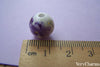 Accessories - 20 Pcs Of Hand Painted Chinese Blue Flower Ceramic Round Beads 12mm A1878
