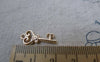 Accessories - 20 Pcs Of KC Gold Tone Skeleton Key Heart Key Charms 9x21mm A7583