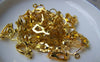 Accessories - 20 Pcs Of Lovely Filigree Gold Tone Ear Clips 12mm A2116