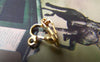 Accessories - 20 Pcs Of Lovely Filigree Gold Tone Ear Clips 12mm A2116