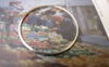 Accessories - 20 Pcs Of Platinum White Gold Tone Brass Seamless Rings 30mm 20gauge A7372